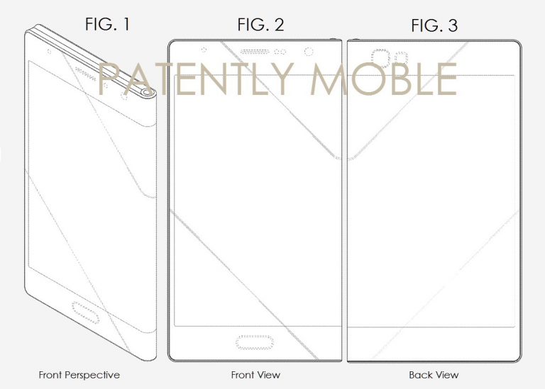 Nuevos planos del smartphone flexible de Samsung