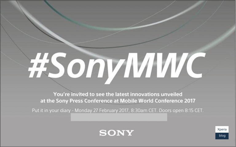 Sony se suma a MWC con evento el 27 de febrero