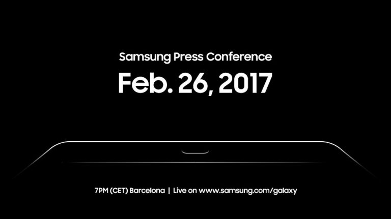 Samsung confirma evento en MWC para el 26 de febrero