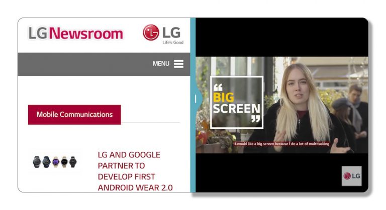 LG G6 adelanta la interfaz UX 6.0 del LG G6