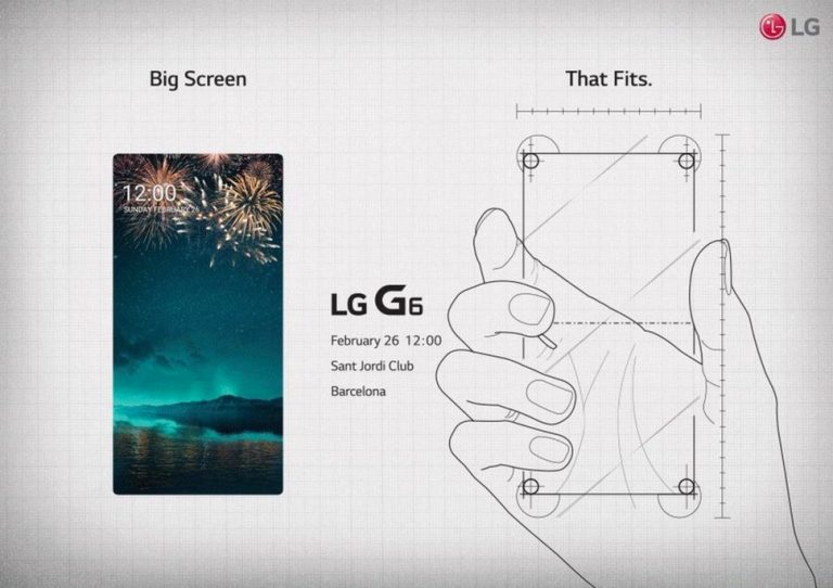 LG envía invitaciones para la presentación del LG G6 en MWC 2017