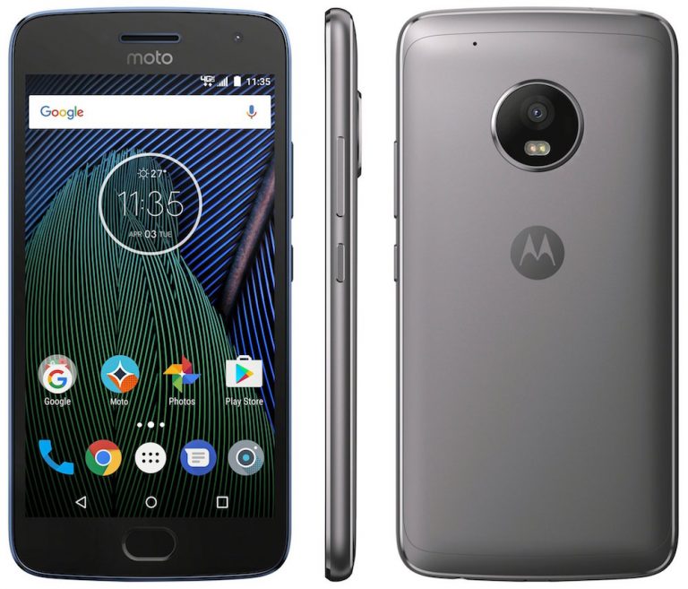 Motorola Moto G5 Plus para Verizon aparece en foto de prensa
