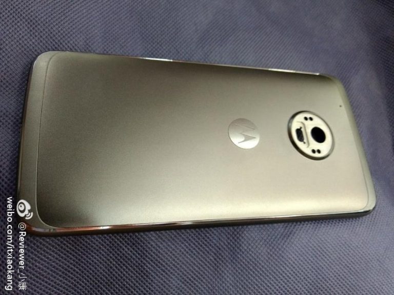 Moto G5 Plus vuelve a filtrarse en foto: esta vez es la parte posterior