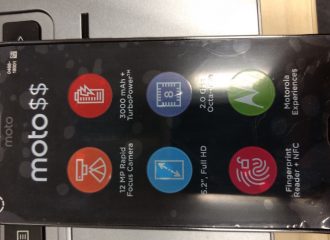 Motorola Moto G5 Plus se filtra en foto desde Brasil