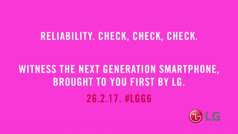 LG anticipa más características del LG G6