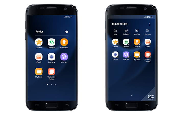 Secure Folder ya está disponible para Galaxy S7 y Galaxy S7 Edge