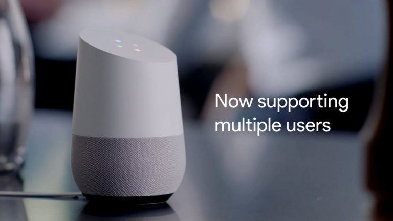 Google Home agrega soporte para múltiples usuarios