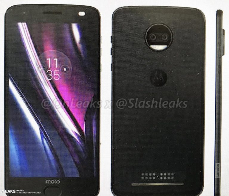 Motorola Moto Z2 Force se filtra en foto mostrando delgado perfil y cámara dual