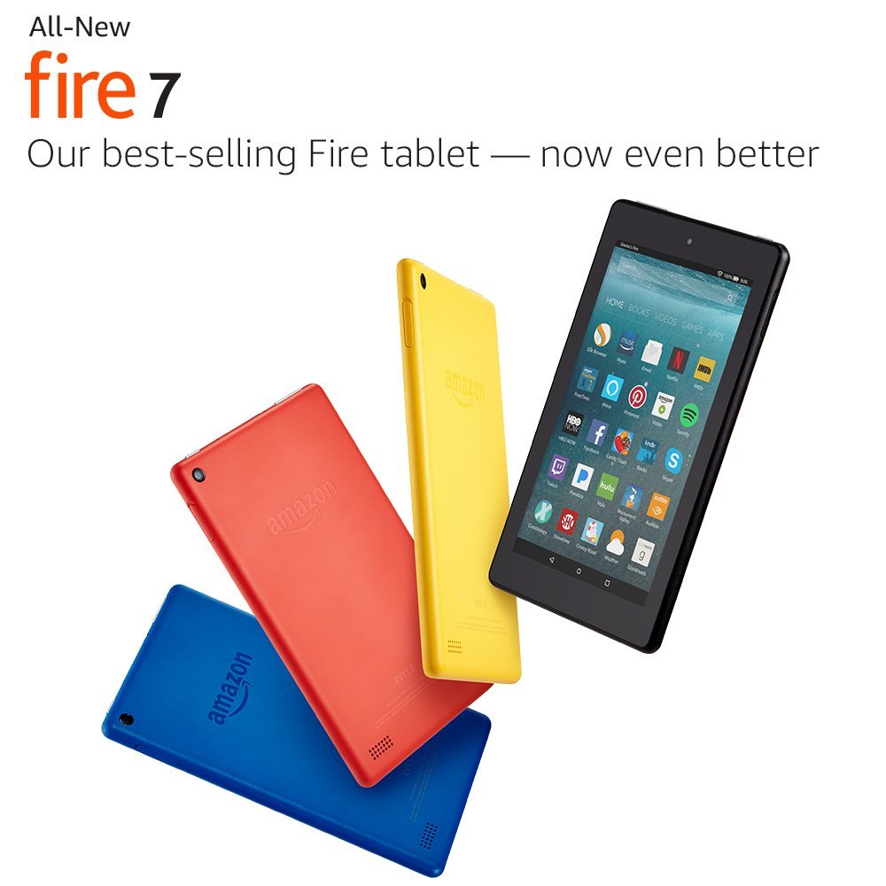 Amazon Fire 7 con especificaciones renovadas. 