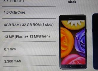 Imágenes filtradas del Samsung Galaxy J7 Max vaticinan que saldrá pronto