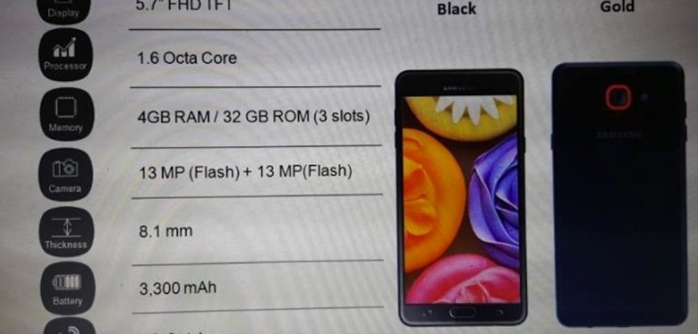 Imágenes filtradas del Samsung Galaxy J7 Max vaticinan que saldrá pronto