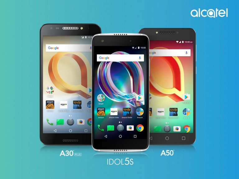 Ráfaga de smartphones: Alcatel IDOL 5S, Alcatel A50 y Alcatel A30+ a la venta en Amazon