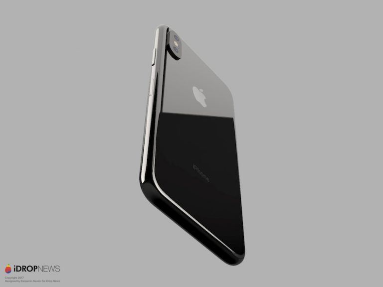 Fotografía del panel trasero del iPhone 8 confirma cámara dual vertical