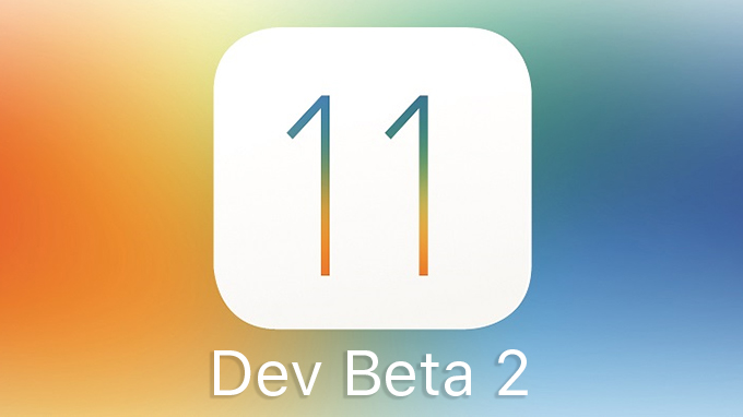 Imagen publicitaria de la segunda beta para desarrolladores de iOS 11. 