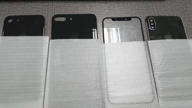 Imagen de las distintas carcasas en las que está trabajando Apple.