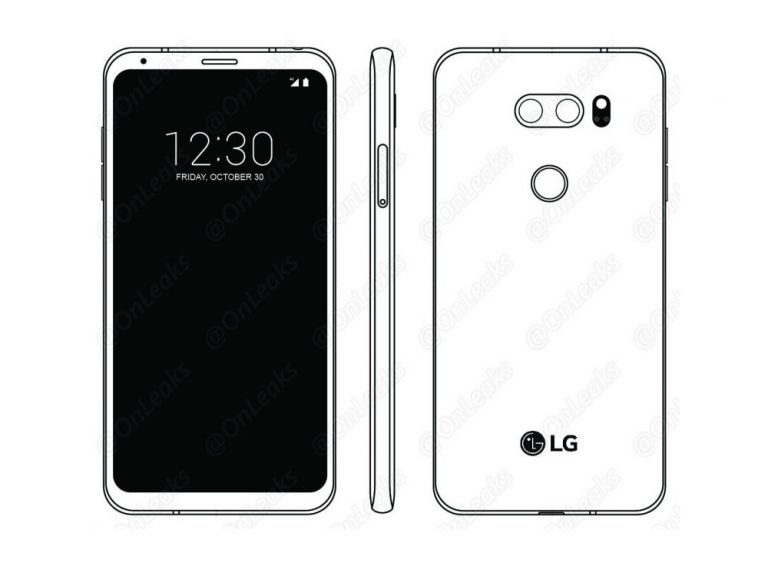 LG presentaría dos modelos de su siguiente flagship: LG V30 y LG V30 Plus