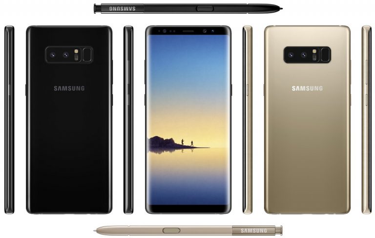Nuevo render muestra más detalles del Samsung Galaxy Note 8