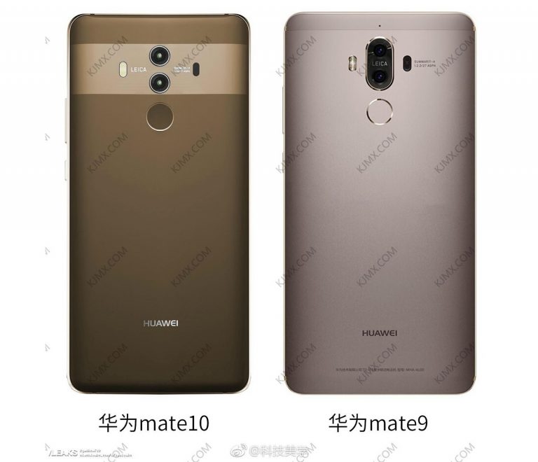 Huawei Mate 10 Pro vs. Huawei Mate 9 Pro: diferencias en sus diseños
