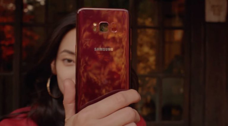 Se lanza una nueva variante de color para el Samsung Galaxy S8/S8+: «Burgundy Red»