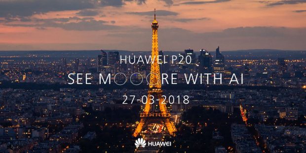 Huawei P20 evento paris