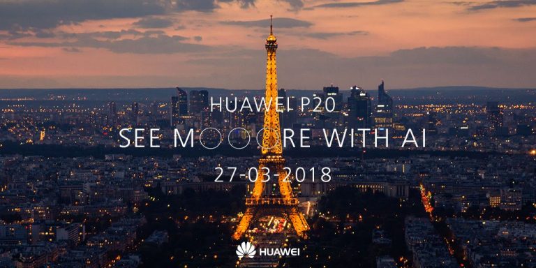 El Huawei P20 será presentado el 27 de marzo en París