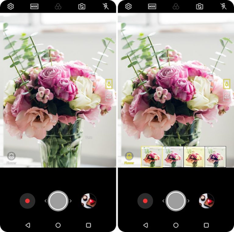 LG detalla funciones IA de cámara para la versión 2018 del LG V30 que anunciará en MWC