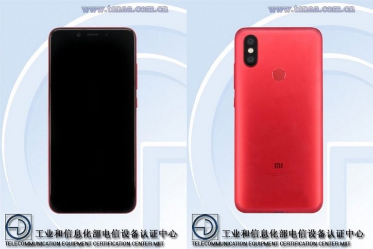 Primeras imágenes del Xiaomi Mi 6X/Mi A2 certificado por TENAA
