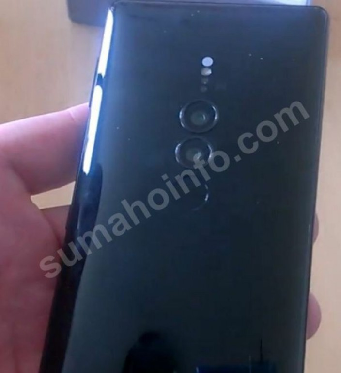 Fotografía filtrada del supuesto dorso del Sony Xperia XZ3.