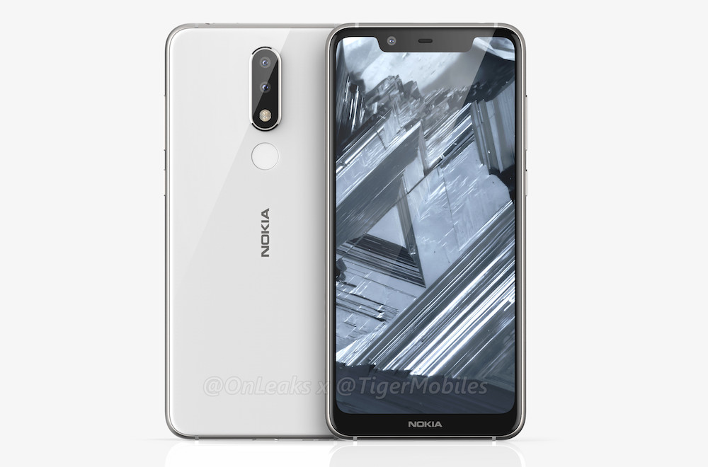 Renders del Nokia 5.1 Plus que podría ser el Nokia X5
