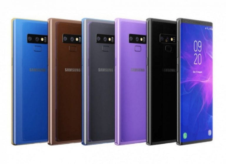 Nuevo render del Samsung Galaxy Note 9 muestra controversial diseño dorsal