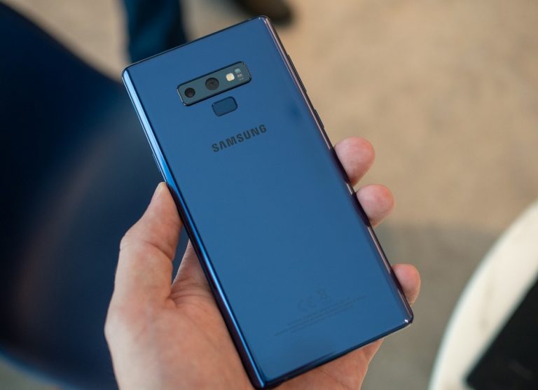 Primera actualización del Samsung Galaxy Note 9 antes de su lanzamiento