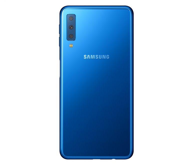El Samsung Galaxy A7 (2018) es el primer teléfono de Samsung con cámara triple