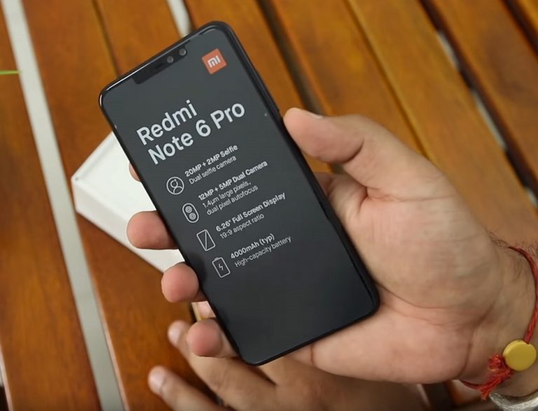 Video, especificaciones y empaque filtrados del Xiaomi Redmi Note 6 Pro