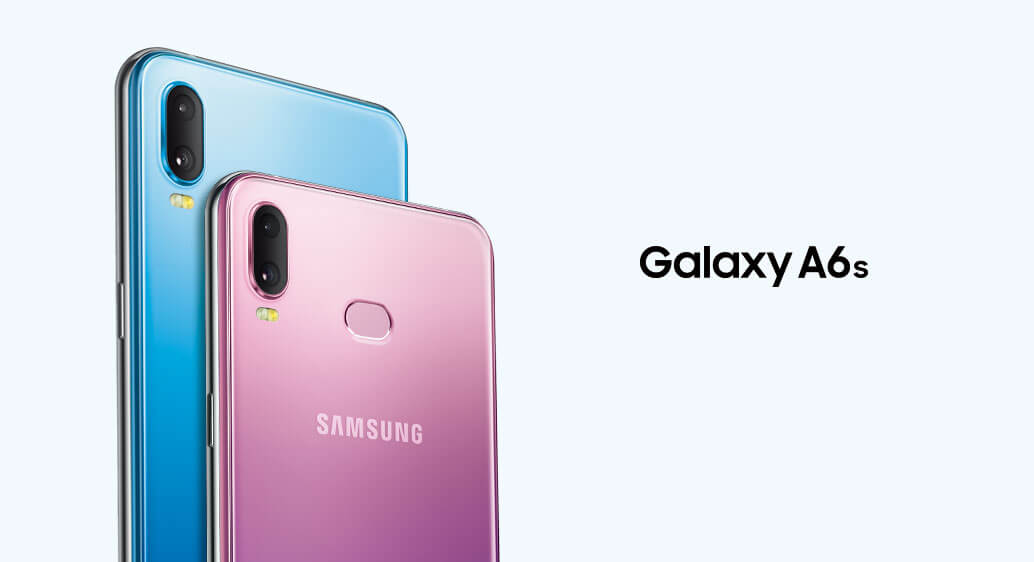 Samsung anuncia el Samsung Galaxy A6s con cámara posterior dual.