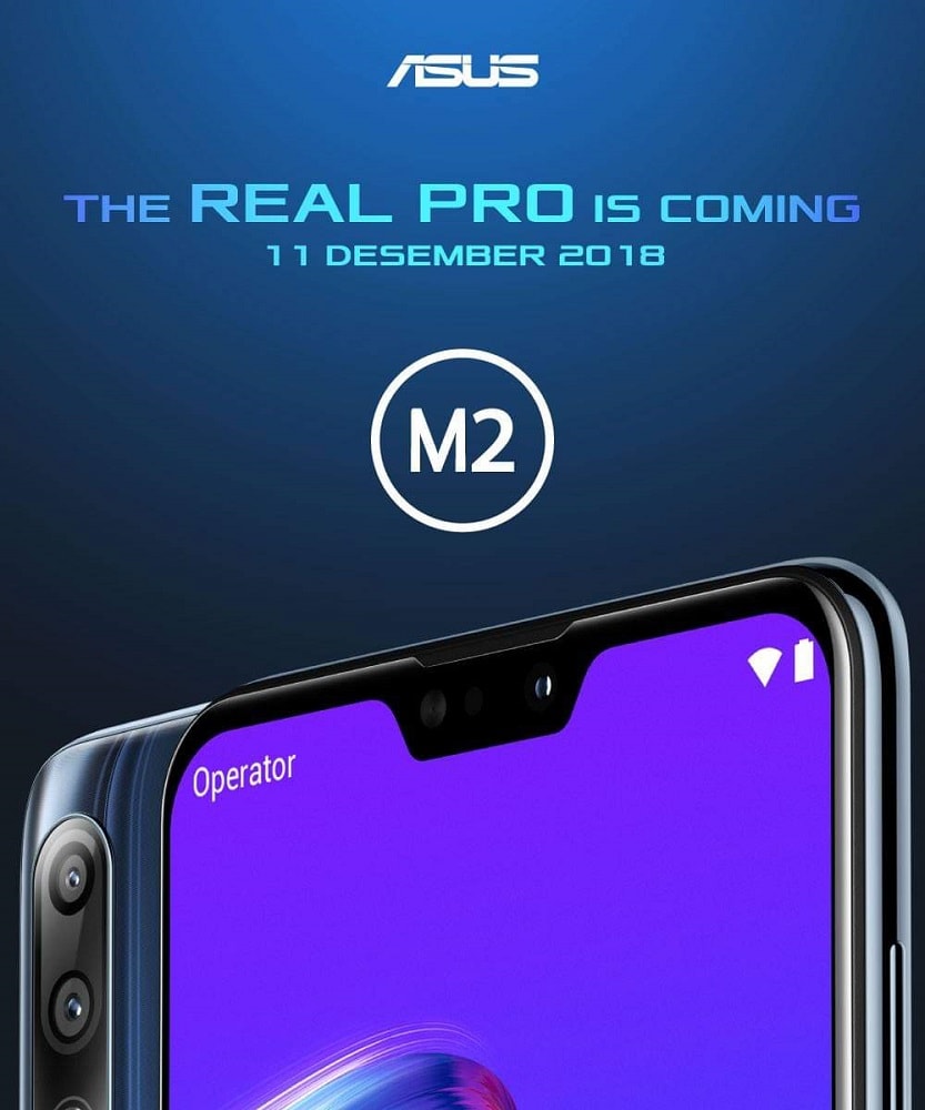 El ASUS ZenFone Max Pro M2 se anunciará el 11 de diciembre según su teaser oficial.