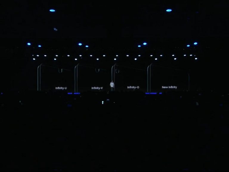 Samsung lanzará displays con muesca y también con cámara incrustada
