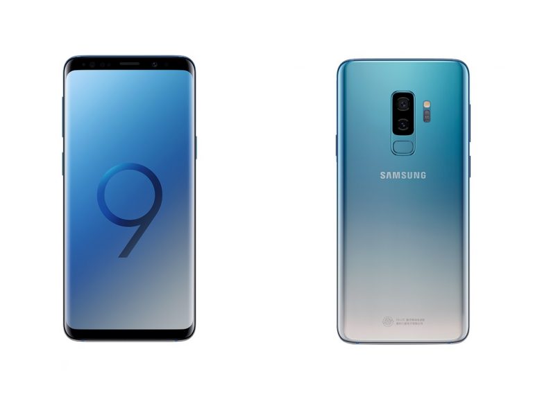 El Samsung Galaxy S9/S9+ debuta en color Ice Blue degradado