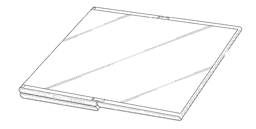 Samsung patenta otro smartphone flexible con una sola pantalla.
