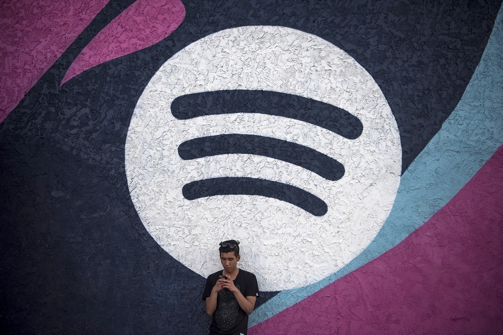 Logo de Spotify.