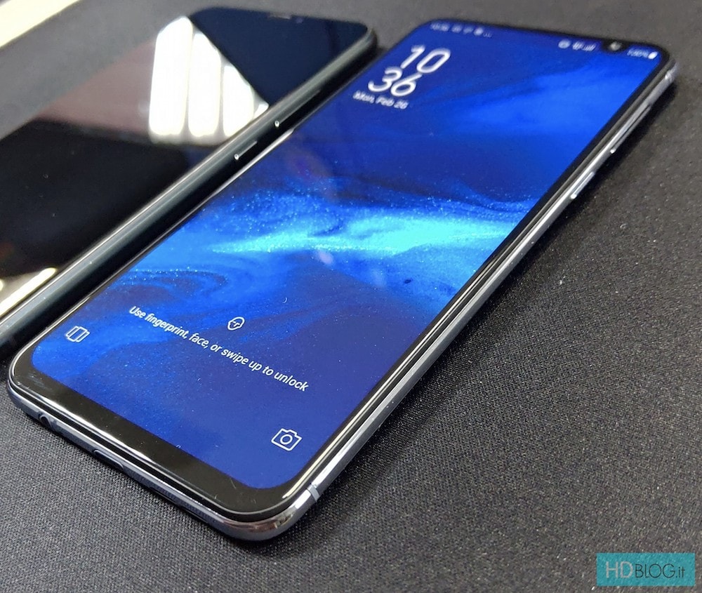 Asus Zenfone 6 notch a la derecha