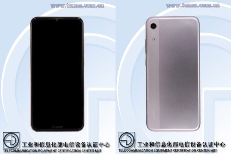 Renders y especificaciones del Huawei Honor 8A certificado