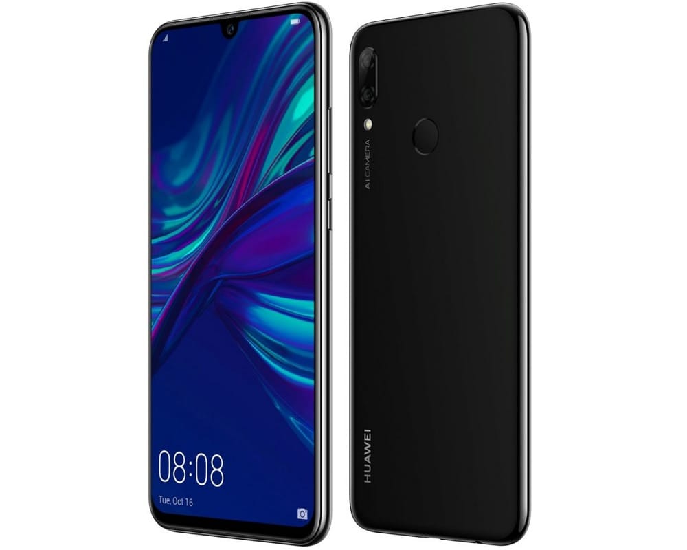 Huawei P Smart 2019 ve filtradas sus características y sus variantes de color.