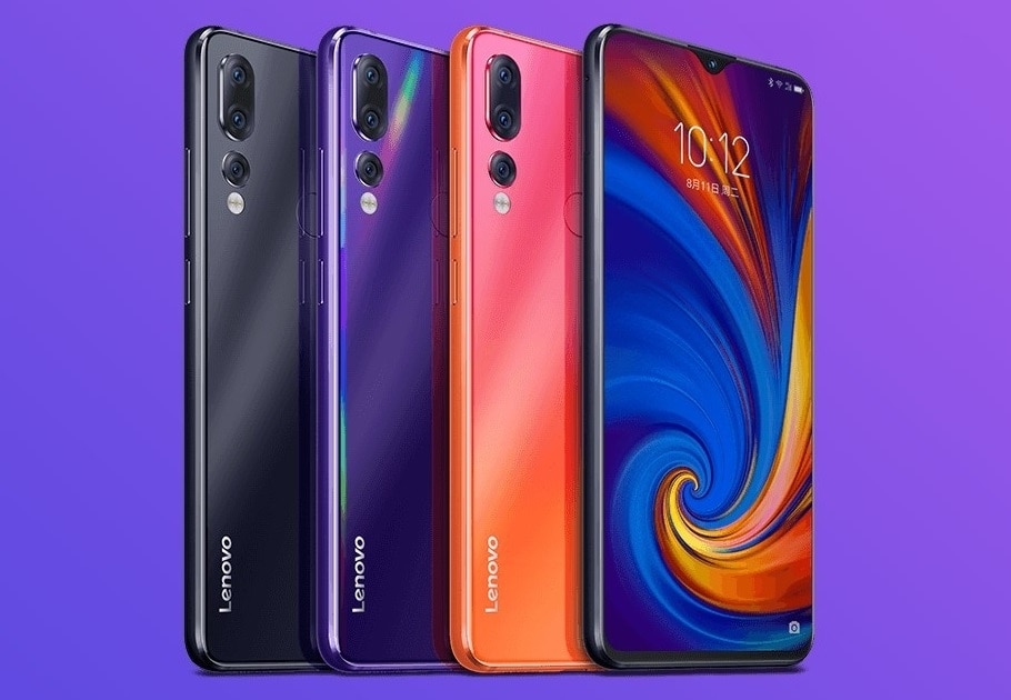 Lenovo anuncia el Lenovo Z5s en tres variantes de colores diferentes.