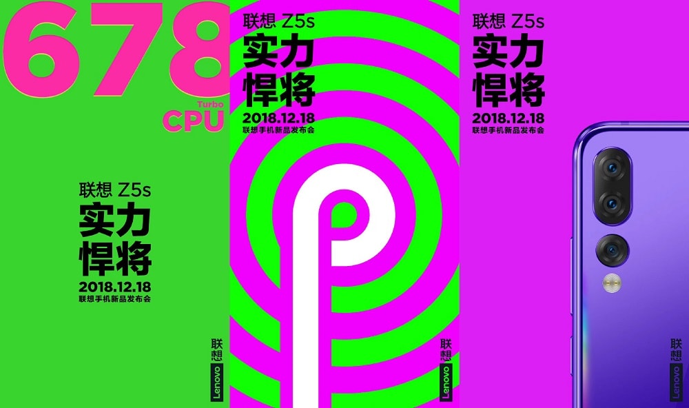 Lenovo Z5s tendrá un procesador Snapdragon 678 según teasers oficiales.