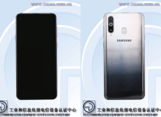 TENAA nos muestra un render del frente y dorso del Samsung Galaxy A8s