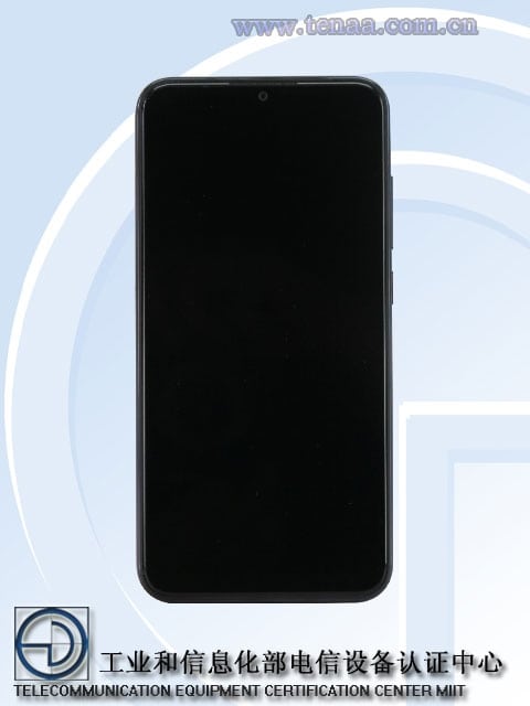 Xiaomi Redmi 7 se certifica en TENAA mostrando solamente su diseño exterior.