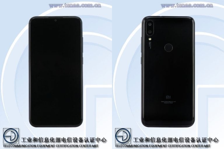 TENAA solo revela la apariencia del Xiaomi Redmi 7