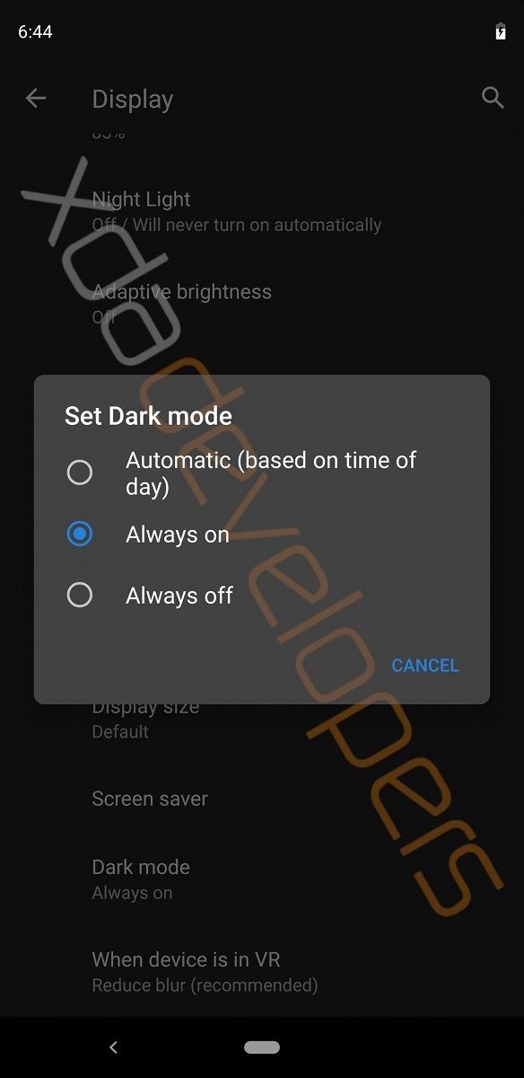 Android Q se filtra en una versión alpha adelantando varias de sus nuevas funciones.