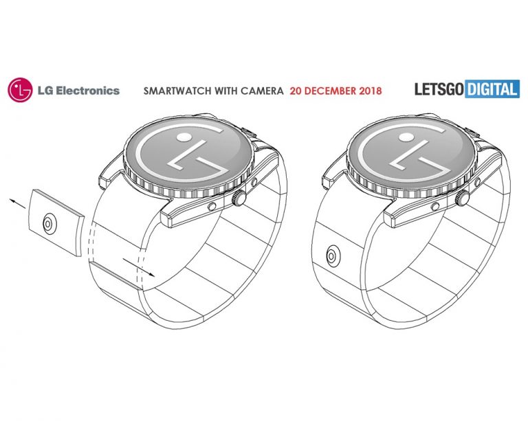 LG planea tres diseños diferentes para un smartwatch con cámara integrada