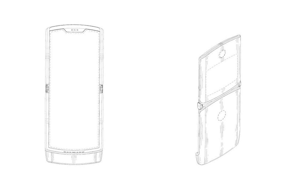 Motorola patenta un modelo RAZR flexible y sería casi idéntico a los RAZR anteriores.